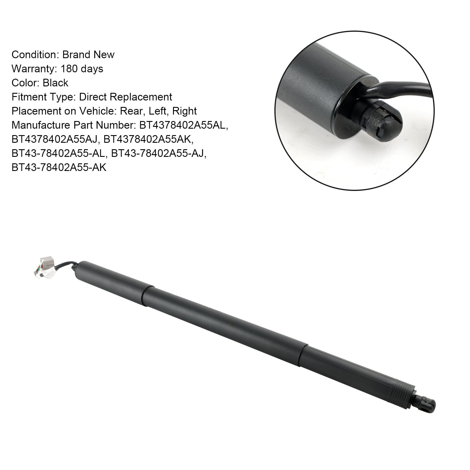 2011-2015 Ford Edge Rear LH or RH Tailgate Power Lift Supports Strut BT4378402A55AL