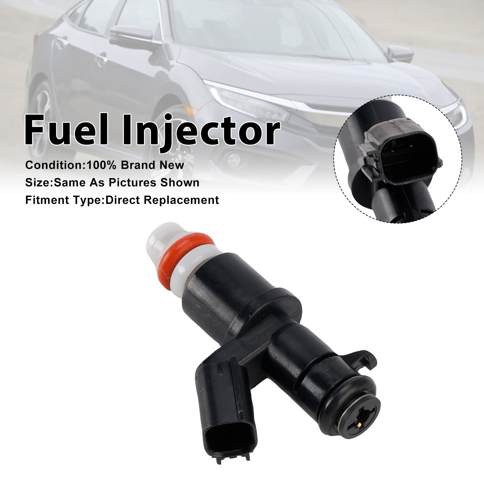 1Pcs Fuel Injector For HONDA CIVIC 2016-2021 16450-5BA-A01 164505BAA01