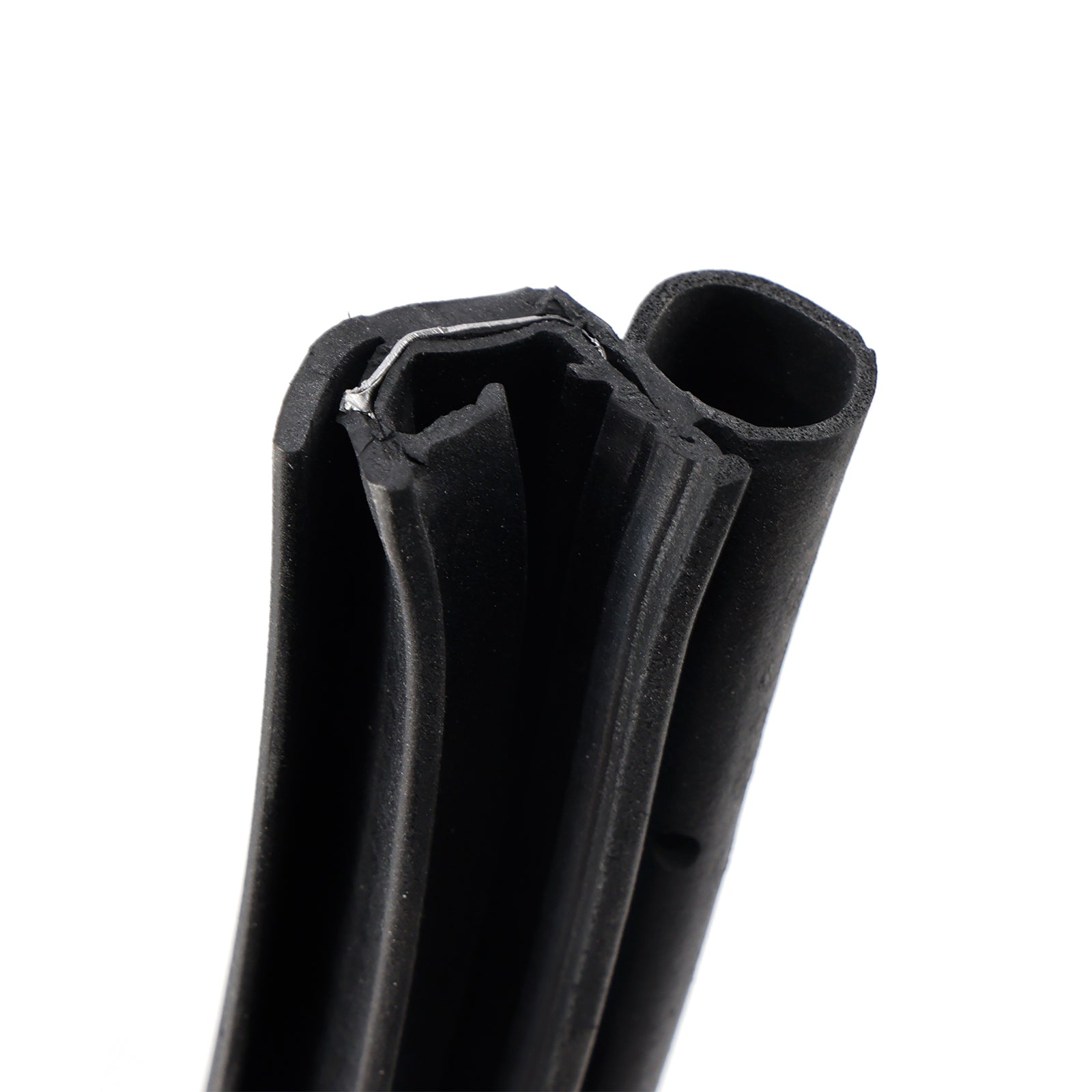2003-2009 For Hummer H2 2Pcs Front/Rear Door Rubber Seal Weatherstrip