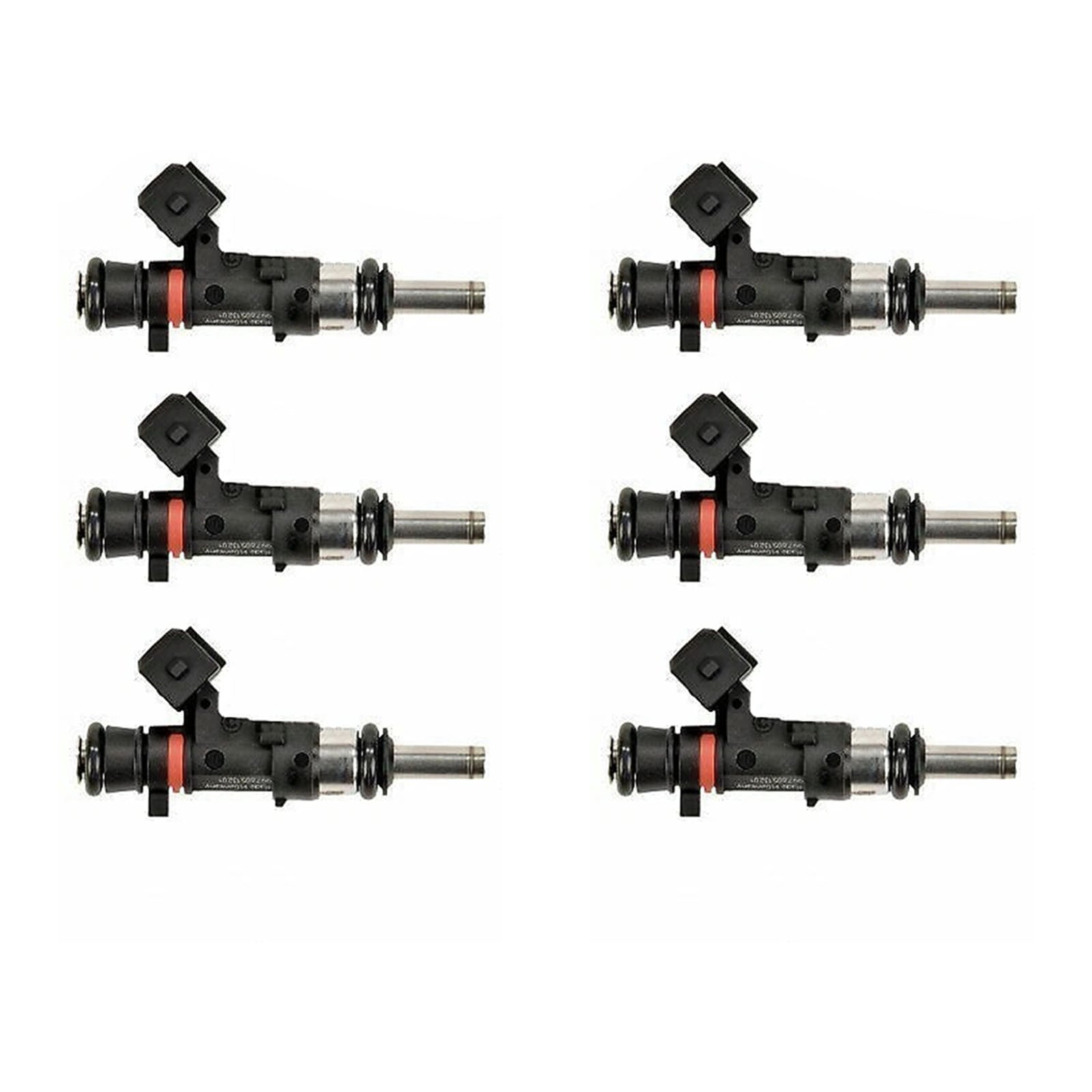 2006-2009 For Porsche 911 997 3.6 Turbo 6Pcs Fuel Injector 0280158123 99760513200