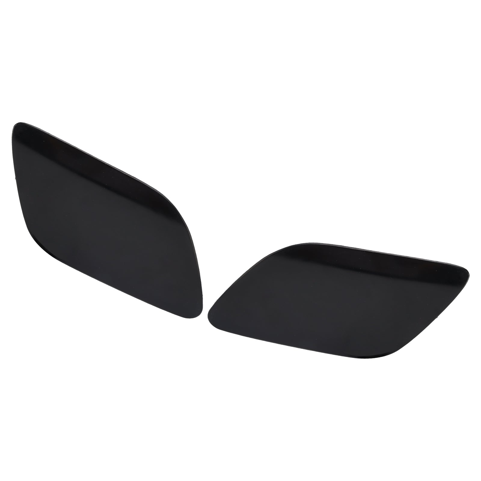 Left+Right Front Bumper Headlight Washer Cover Nozzle Cap For Audi Q7 2010-2015
