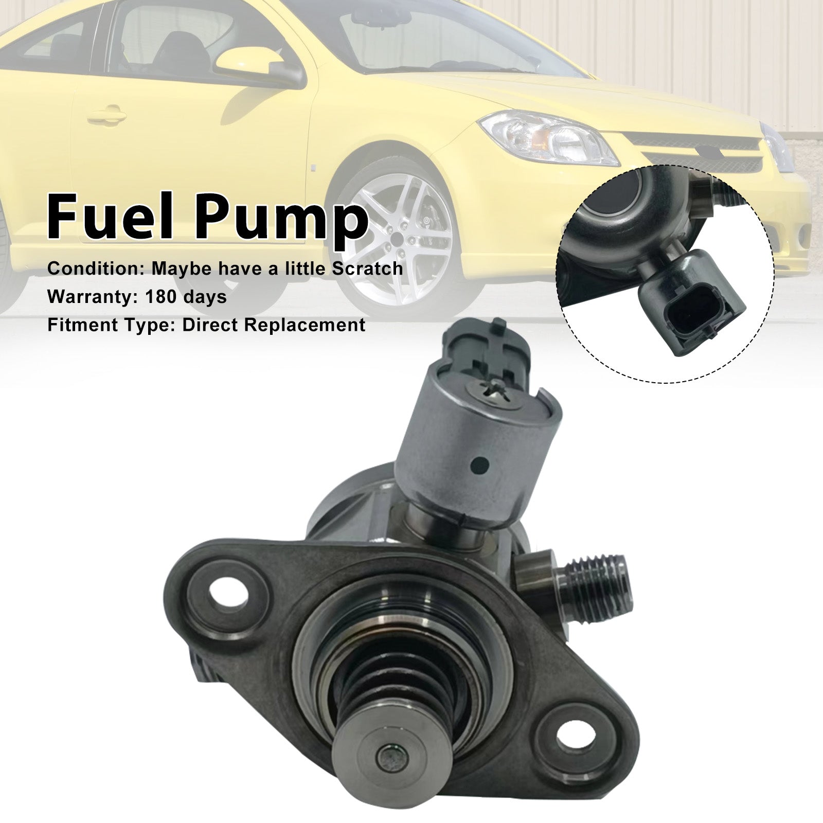 2007-2010 Chevrolet Saturn Sky Redline 2.0L High Pressure Fuel Pump 12658478 12629135 0261520038