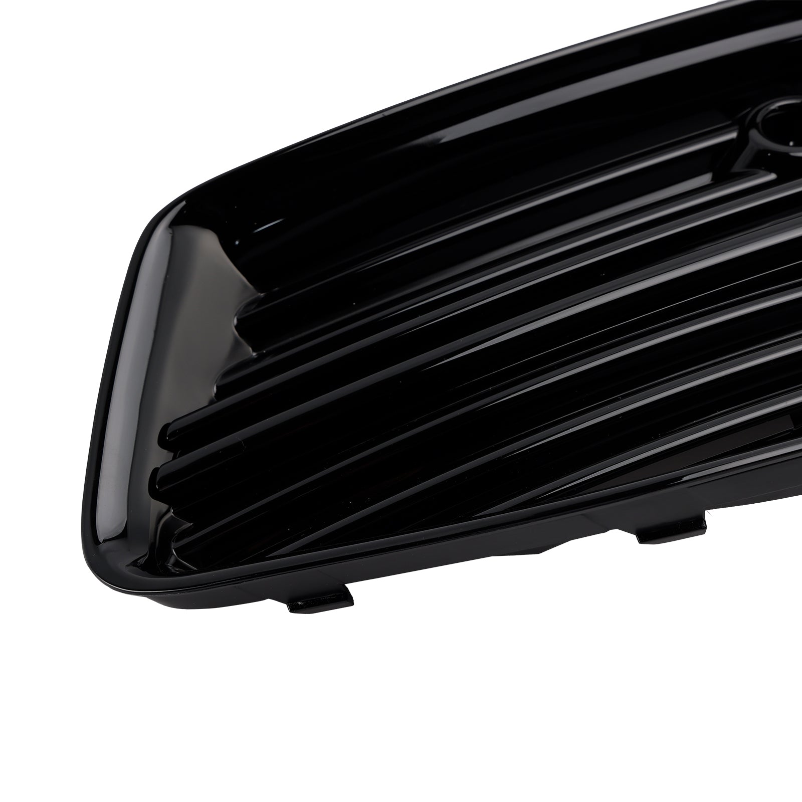 2019-2023 Audi A6 C8 2PCS Front Bumper Fog Light Cover Grill Grille