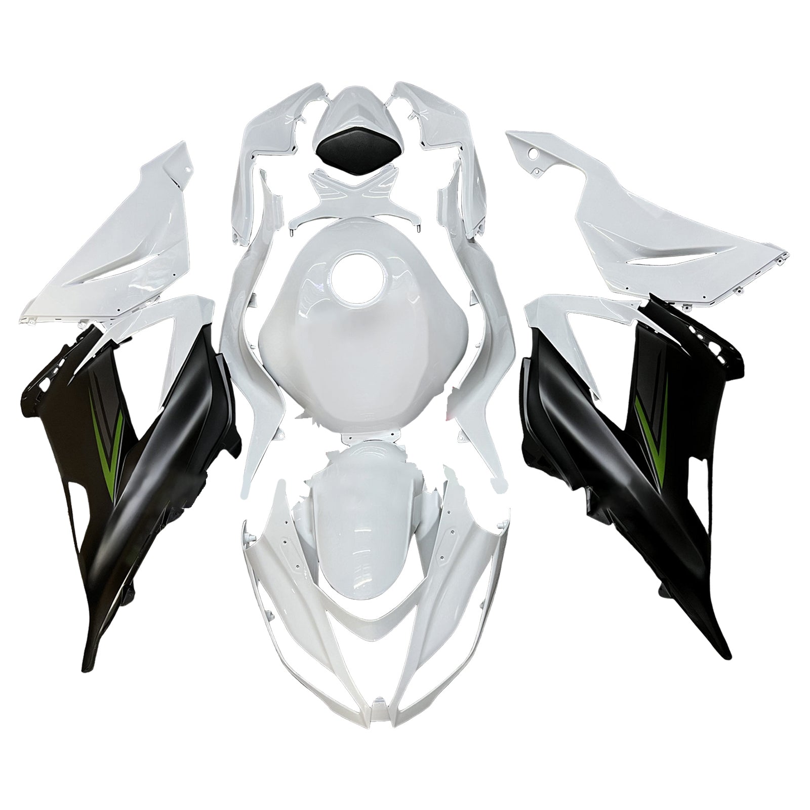 Injection Fairing Kit Bodywork Plastic ABS fit For Kawasaki ZX6R 636 2013-2018