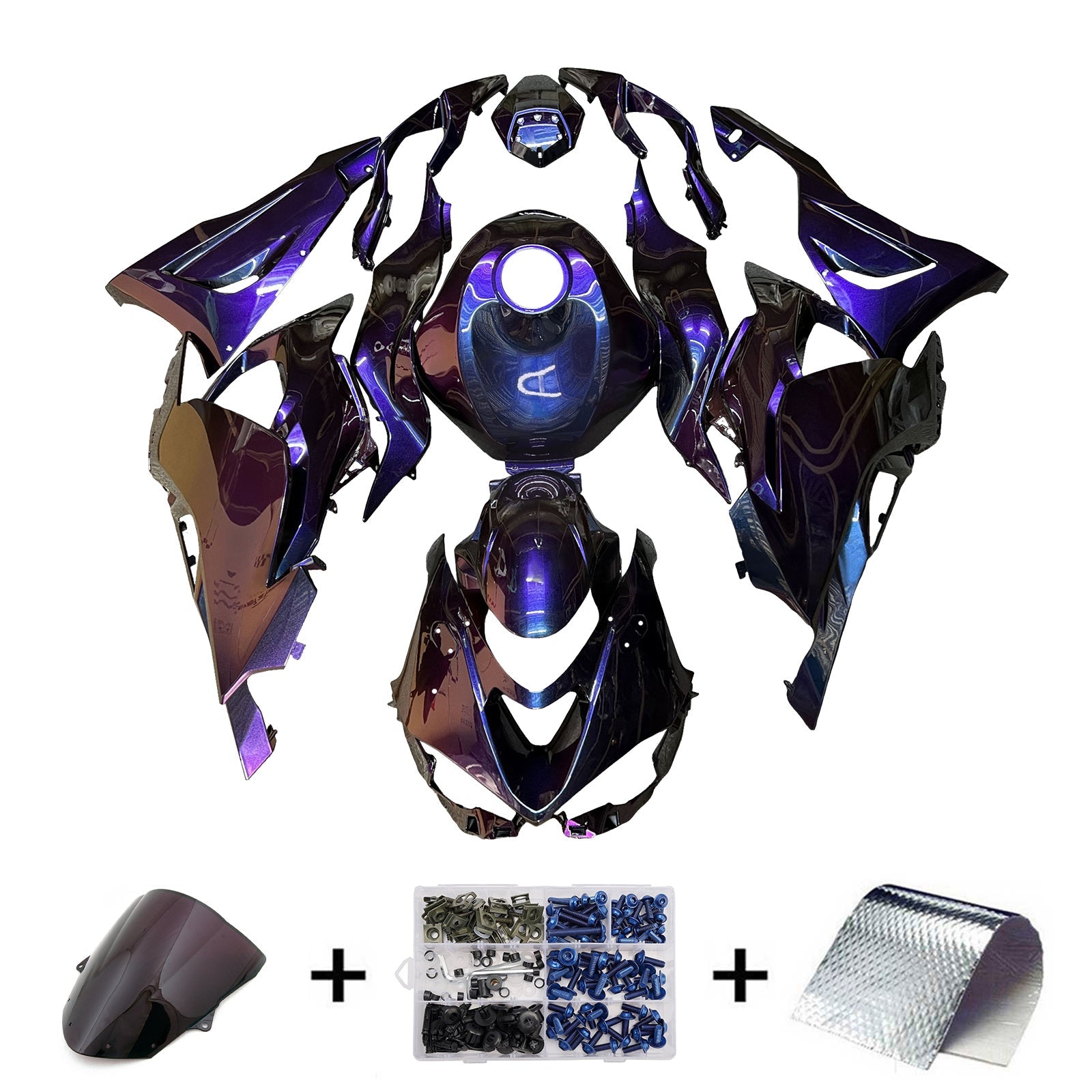 Injection Fairing Kit Bodywork Plastic ABS fit For Kawasaki ZX-6R 2024-2025