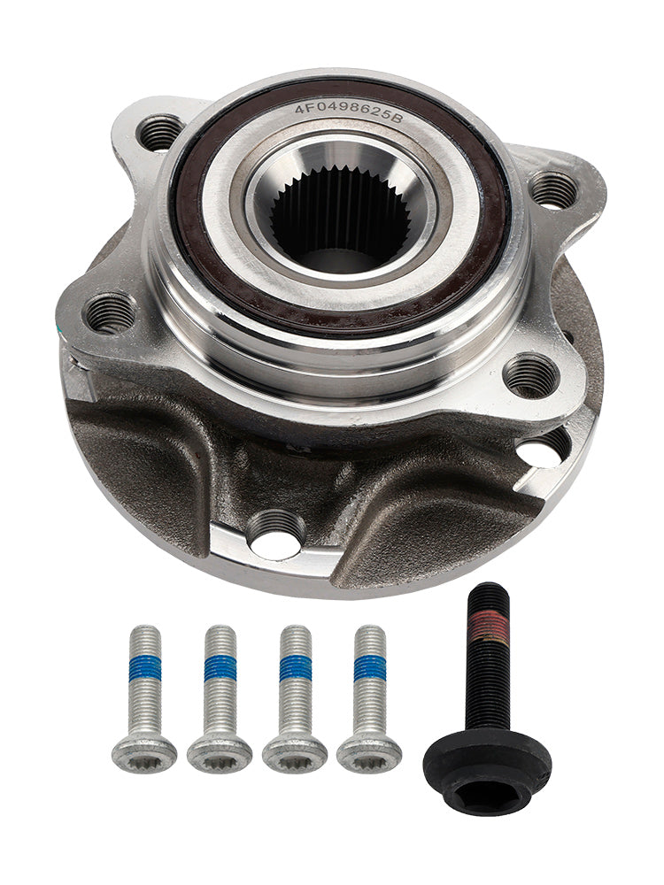 2005-2008 Audi A6 Quattro V8 4.2L Front Wheel Hub Bearing Assembly 4D0407613E