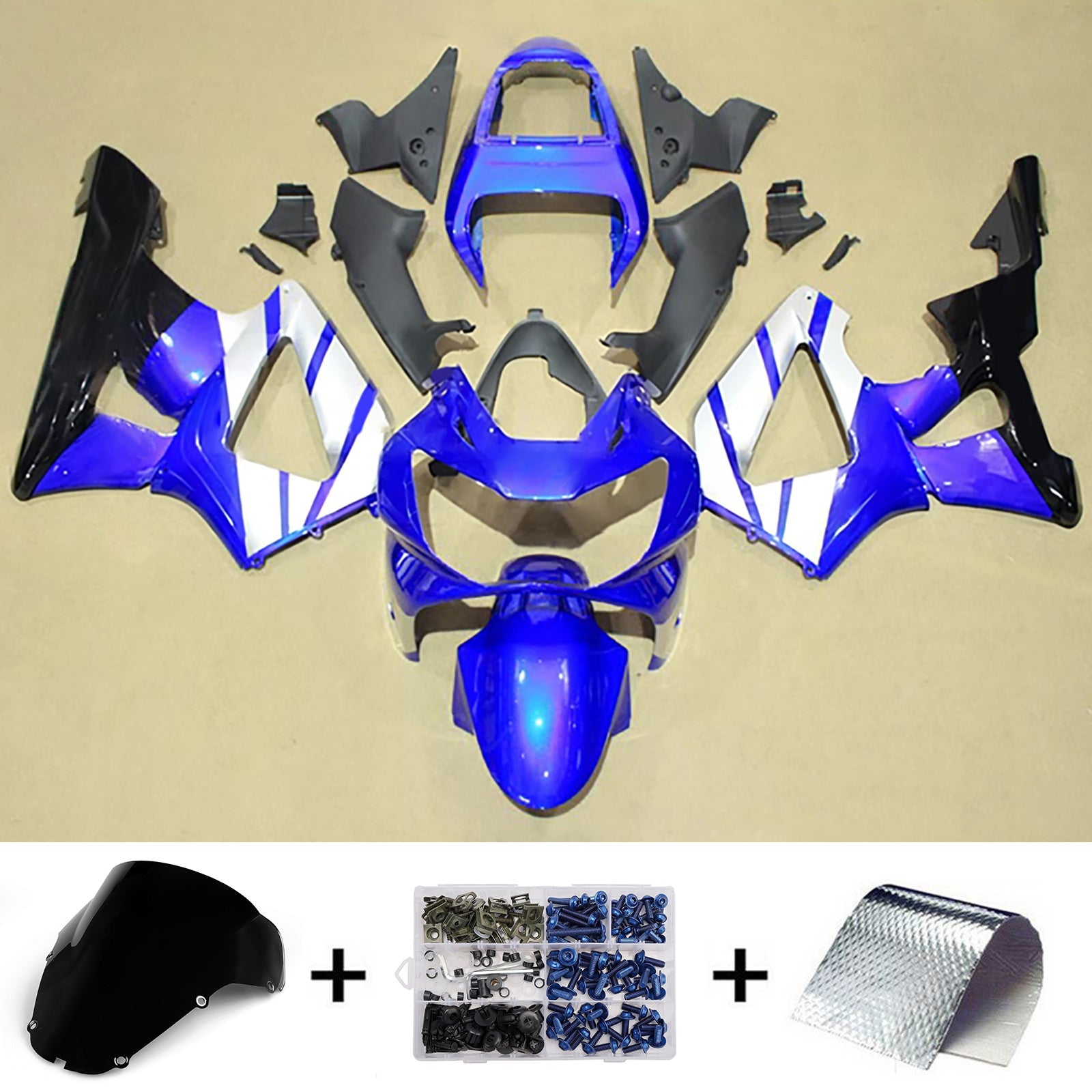Injection Fairing Kit Bodywork Plastic ABS For Honda CBR929RR 2000-2001