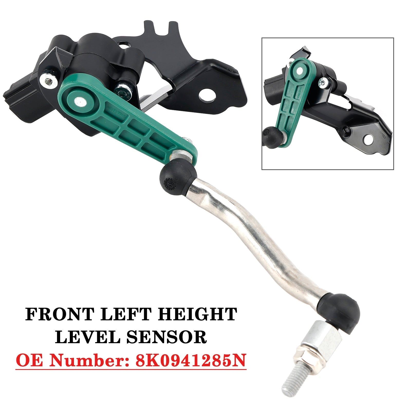Headlight Range Adjustment Sensor Front Left 8K0941285N For Audi A4 A5 2007-2015