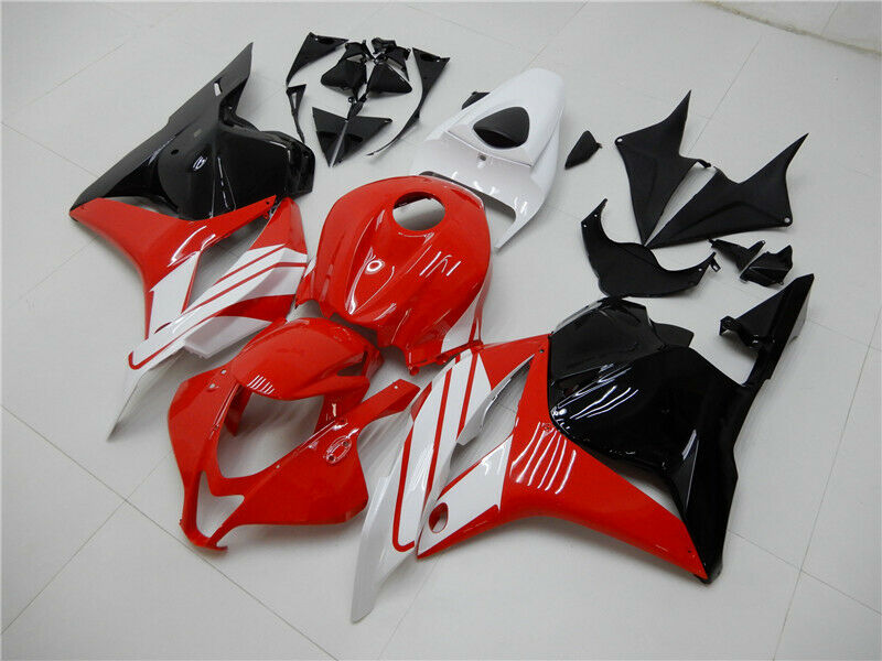 2009-2012 Honda CBR600RR Red White Fairing Kit