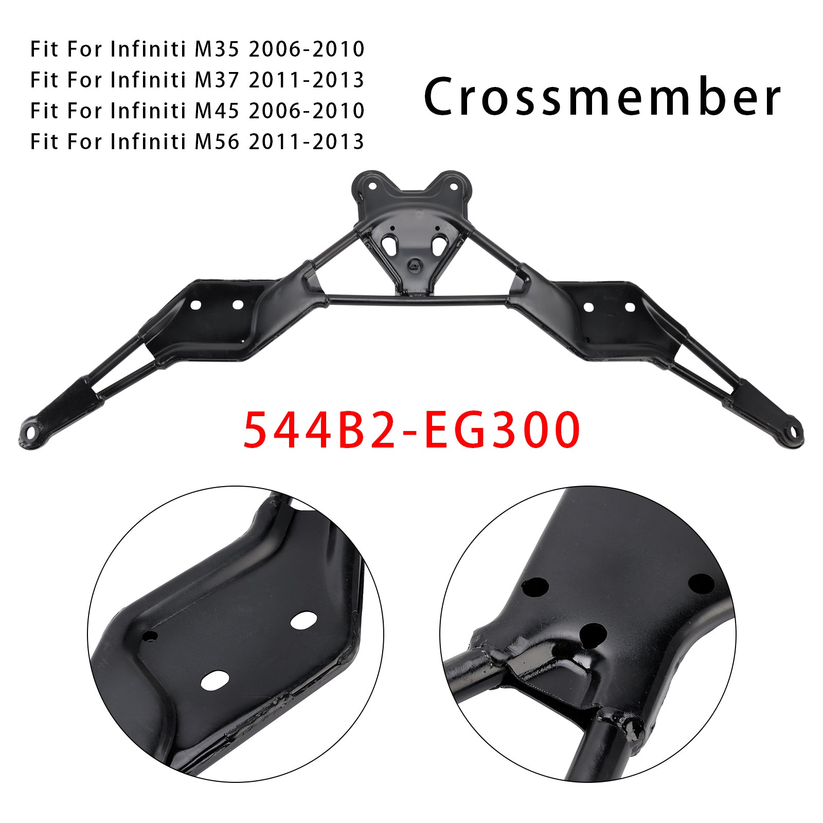 2006-2010 Infiniti M35/M45 544B2-EG300 Front Crossmember Subframe Bracket