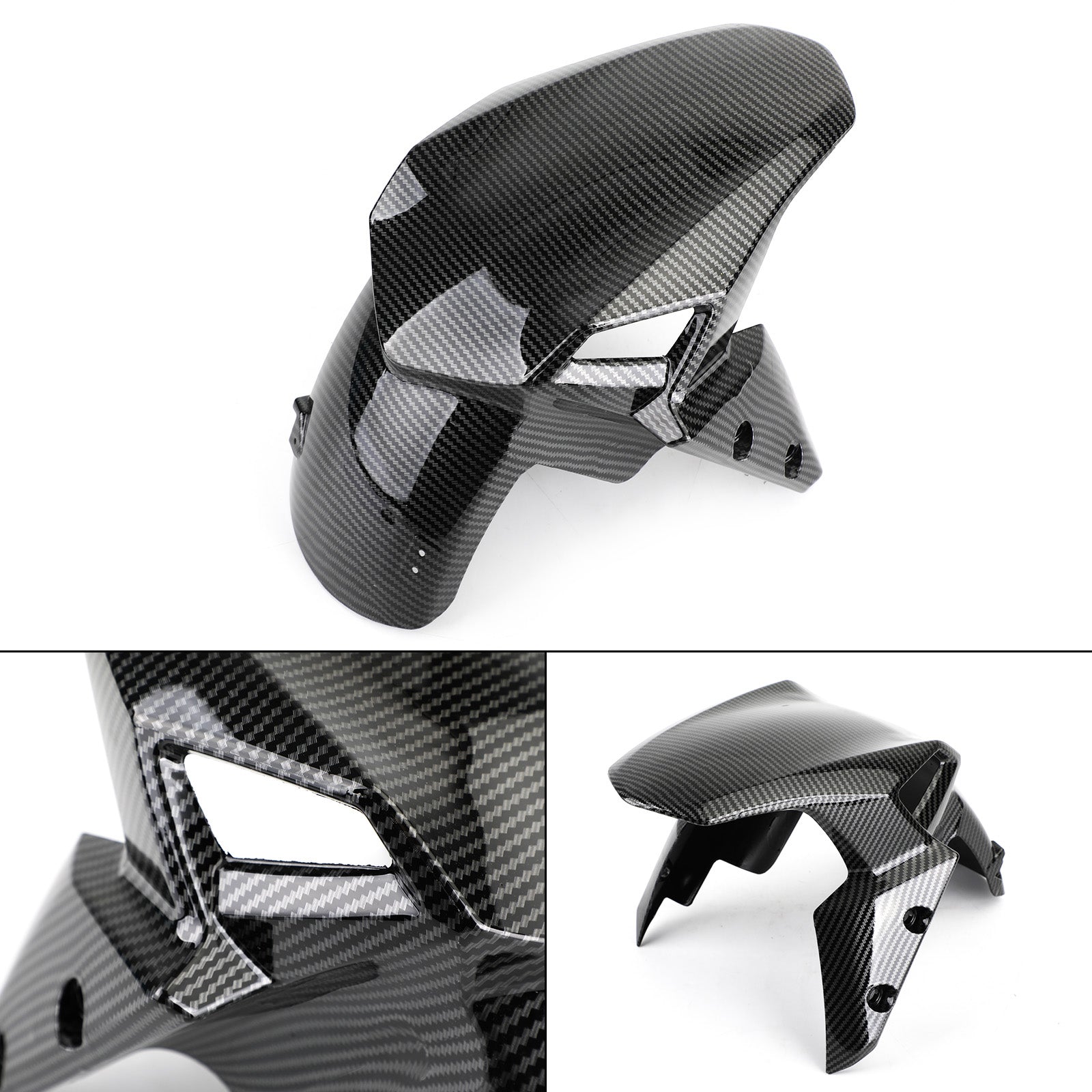 2017-2023 KAWASAKI Z900 Motorcycle Front Fender Tire Hugger Mudguard Carbon Generic
