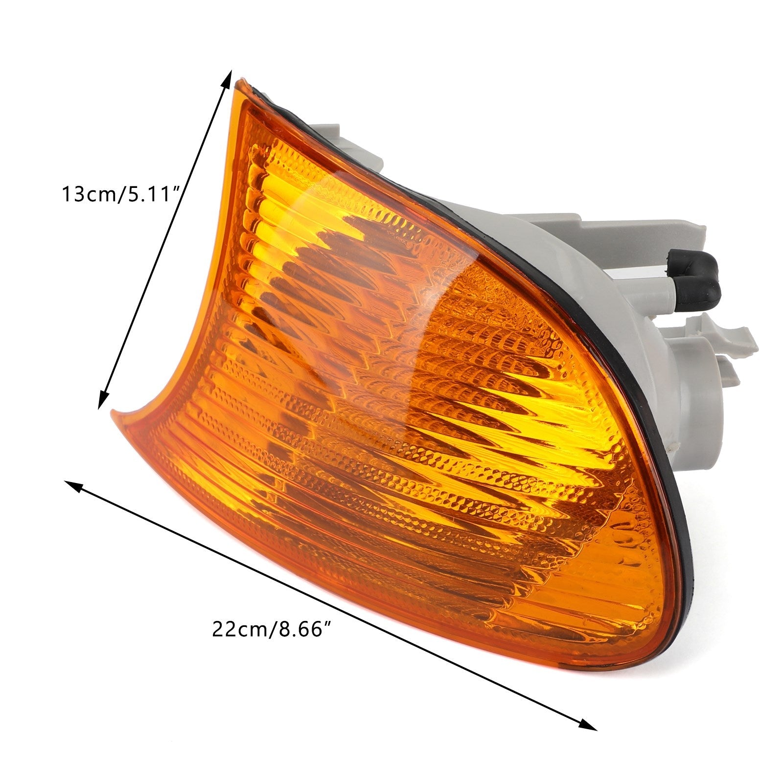 1998-2001 BMW 3 Series E46 Coupe Pair Amber Corner Side Light 63126904299