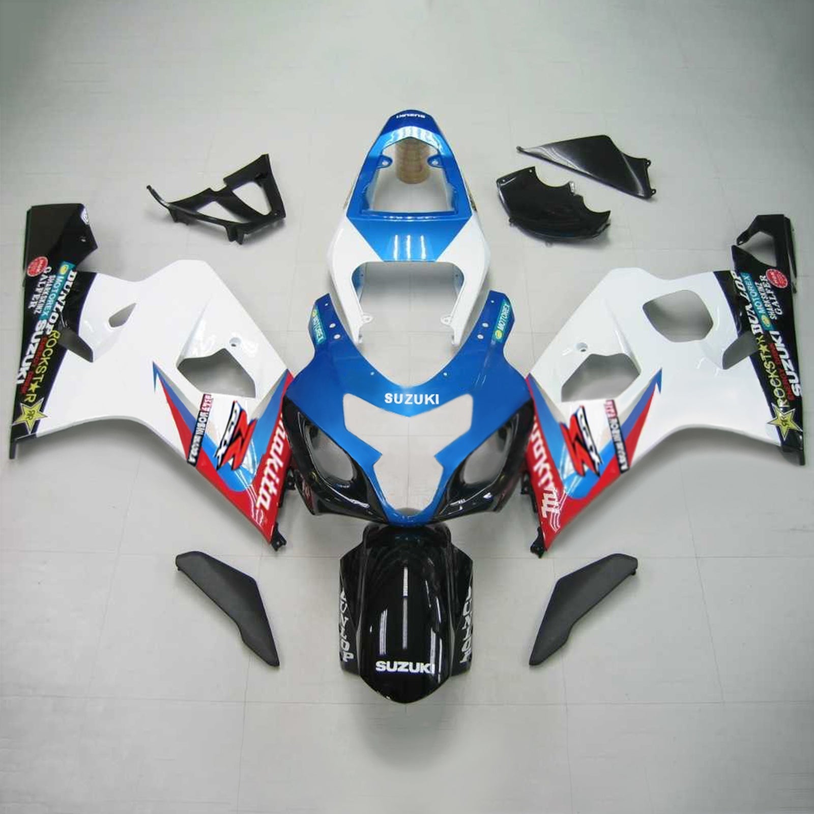 2004-2005 Suzuki GSXR 600/750 K4 Injection Fairing Kit Bodywork Plastic ABS #104 Amotopart