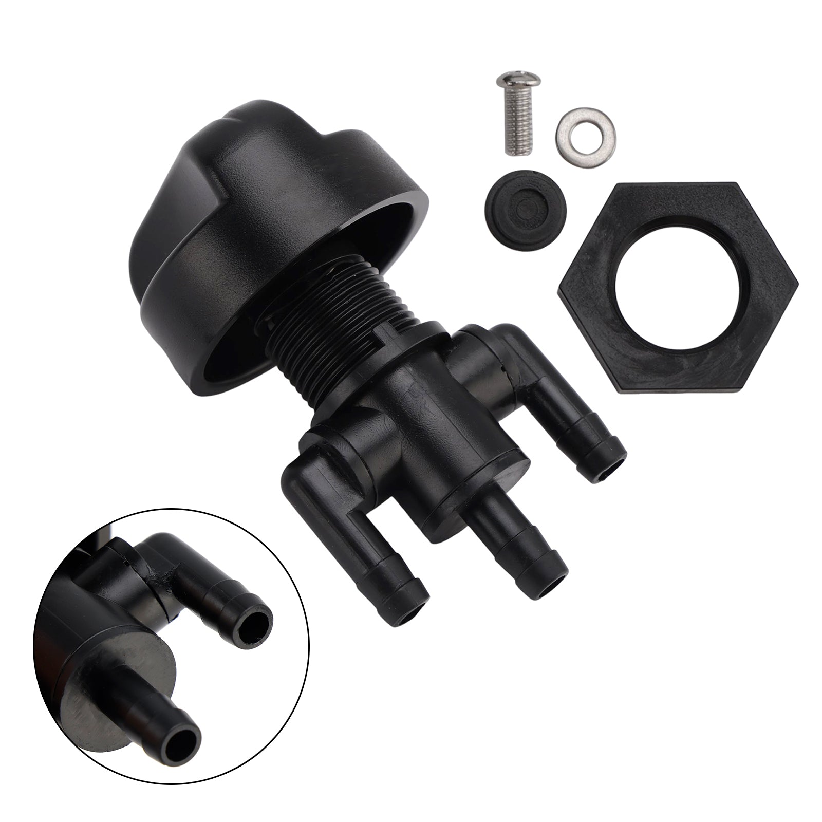 3-Way Fuel Valve Petcock 7052154 Fits For Polaris Scrambler 400 Trail Blazer