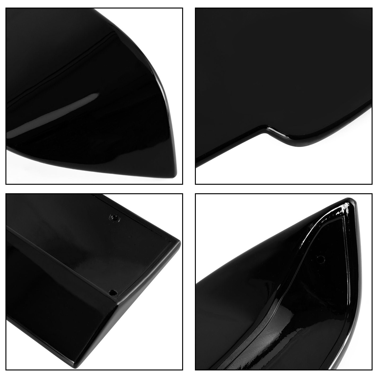 2004+ VW Transporter T5 T5.1 T6 T6.1 Twin (Barn) Door model Black Premium Barn Door Spoiler