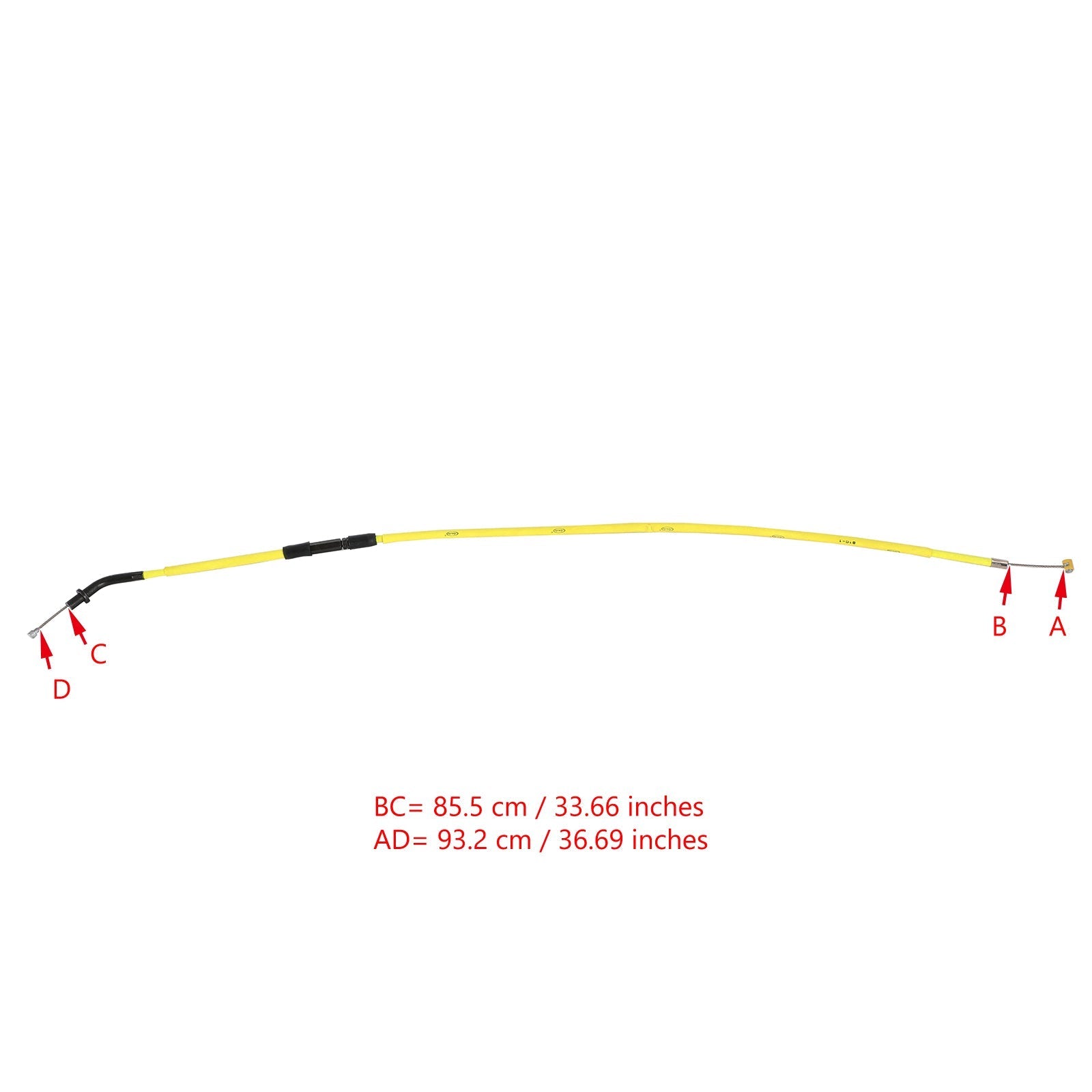Motorcycle Clutch Cable Replacement fit for Yamaha XJ-6N XJ6N 2009-2017 Generic