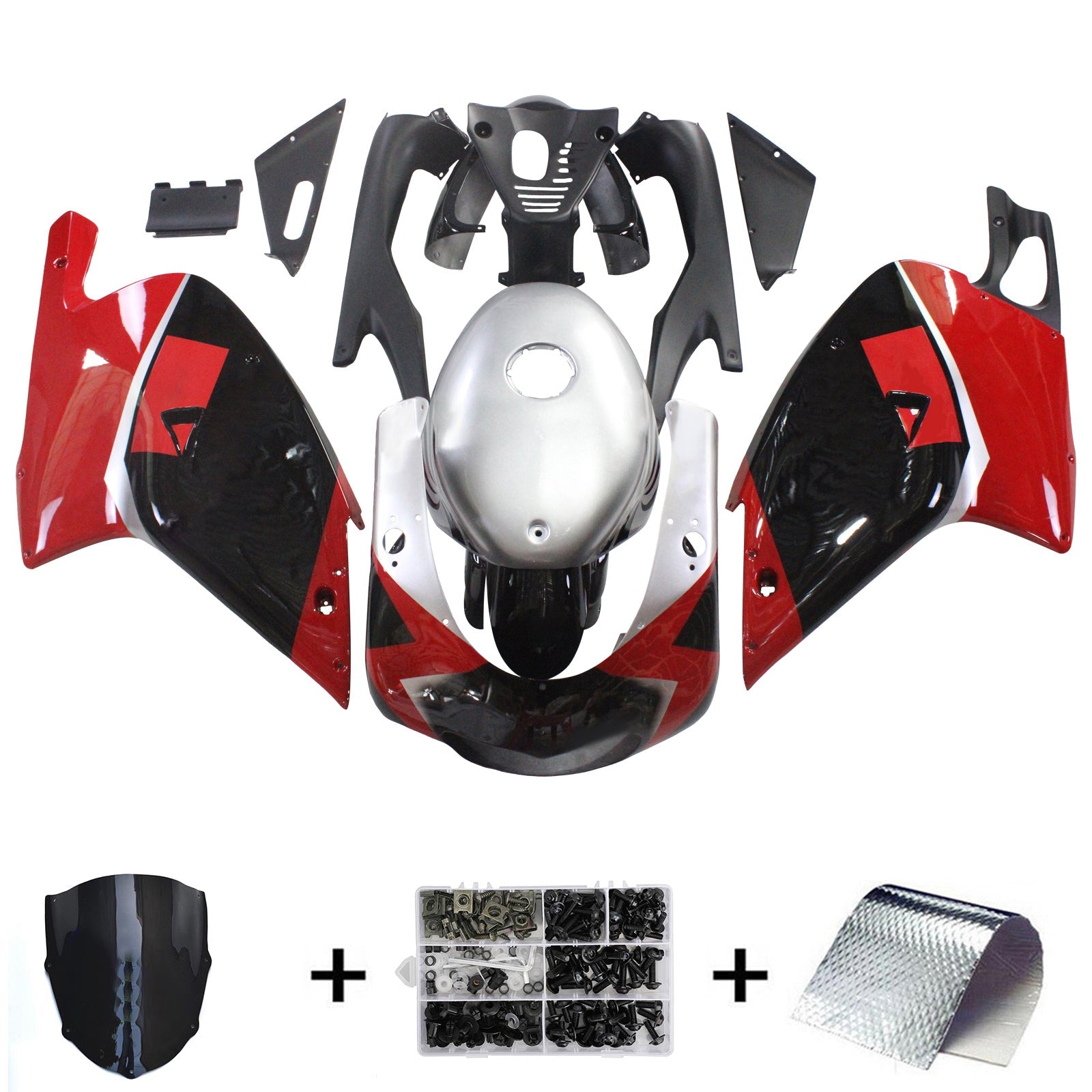 Injection Fairing Kit Bodywork Plastic ABS fit For Aprilia RS125 2000-2005