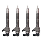 For Seat ALHAMBRA/ALTEA/EXEO/IBIZA/LEON 2.0 TDI 4PCS Fuel Injector 0986435166 0445110688