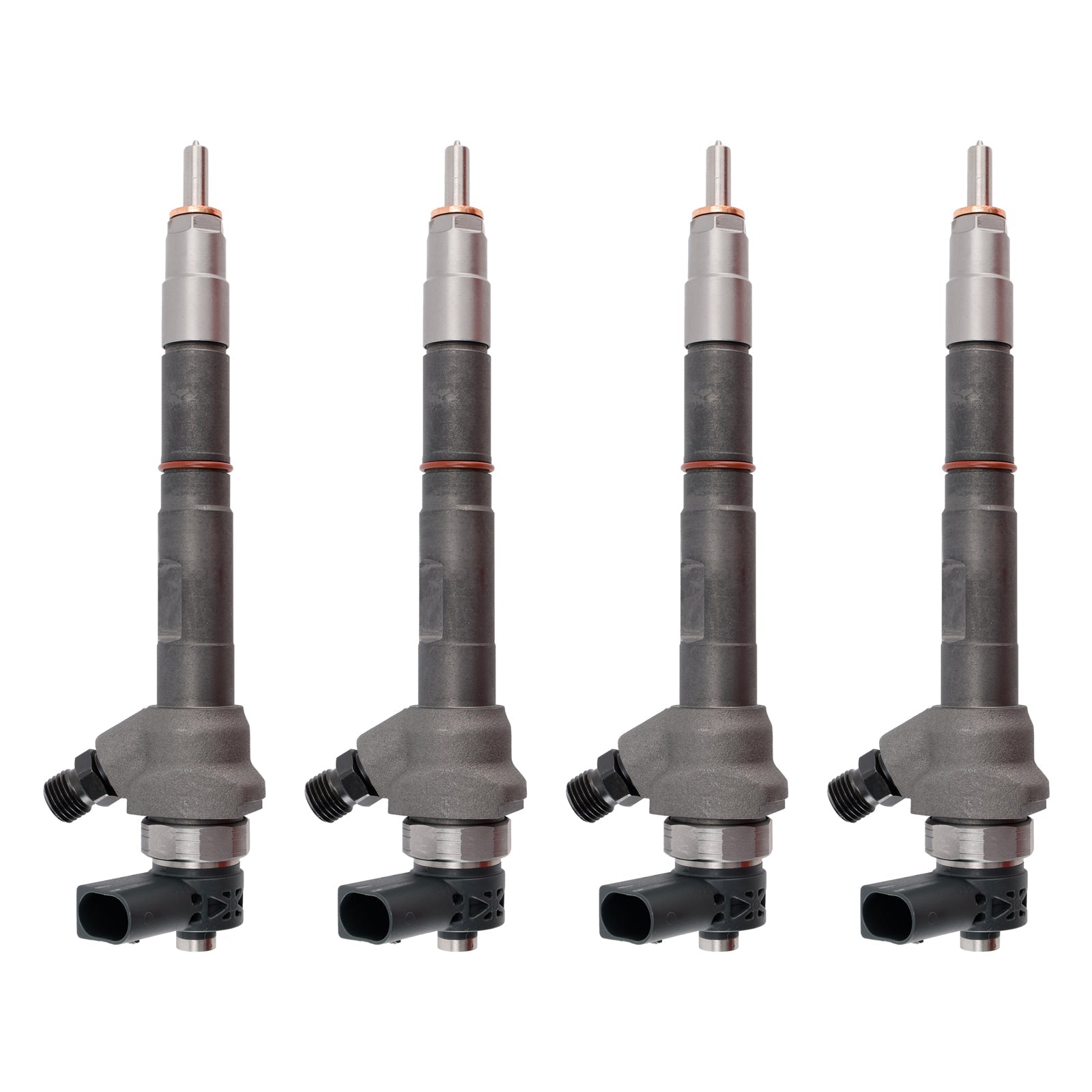 For Audi A1 A3 A4 A5 A6 C7 Q3 2.0 TDI 4PCS Fuel Injector 0445110646 0445110647