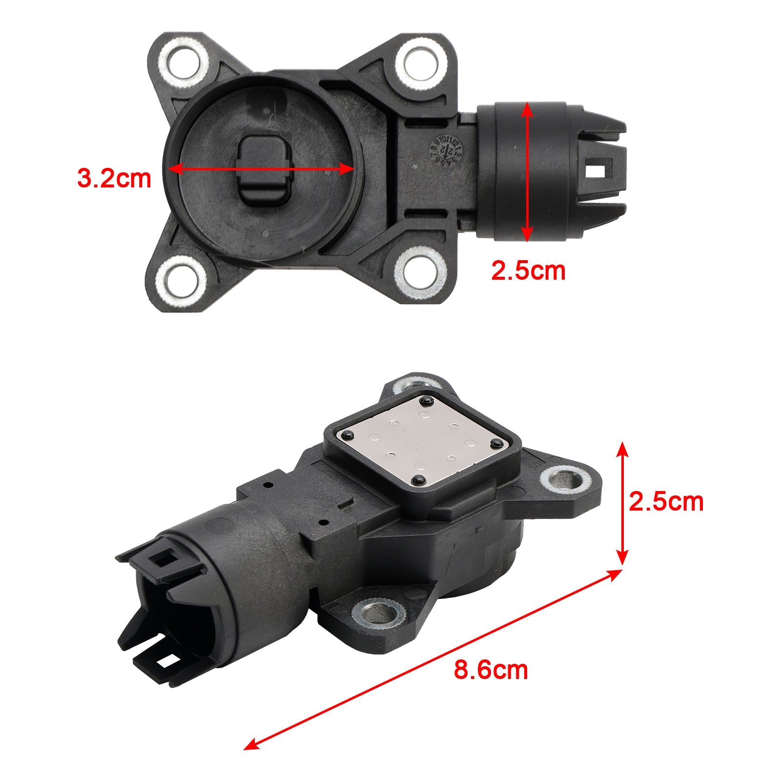 2002-2005 BMW 745Li E66 V8 4.4L 9Pins Eccentric Shaft Sensor 11377527017 11377513784