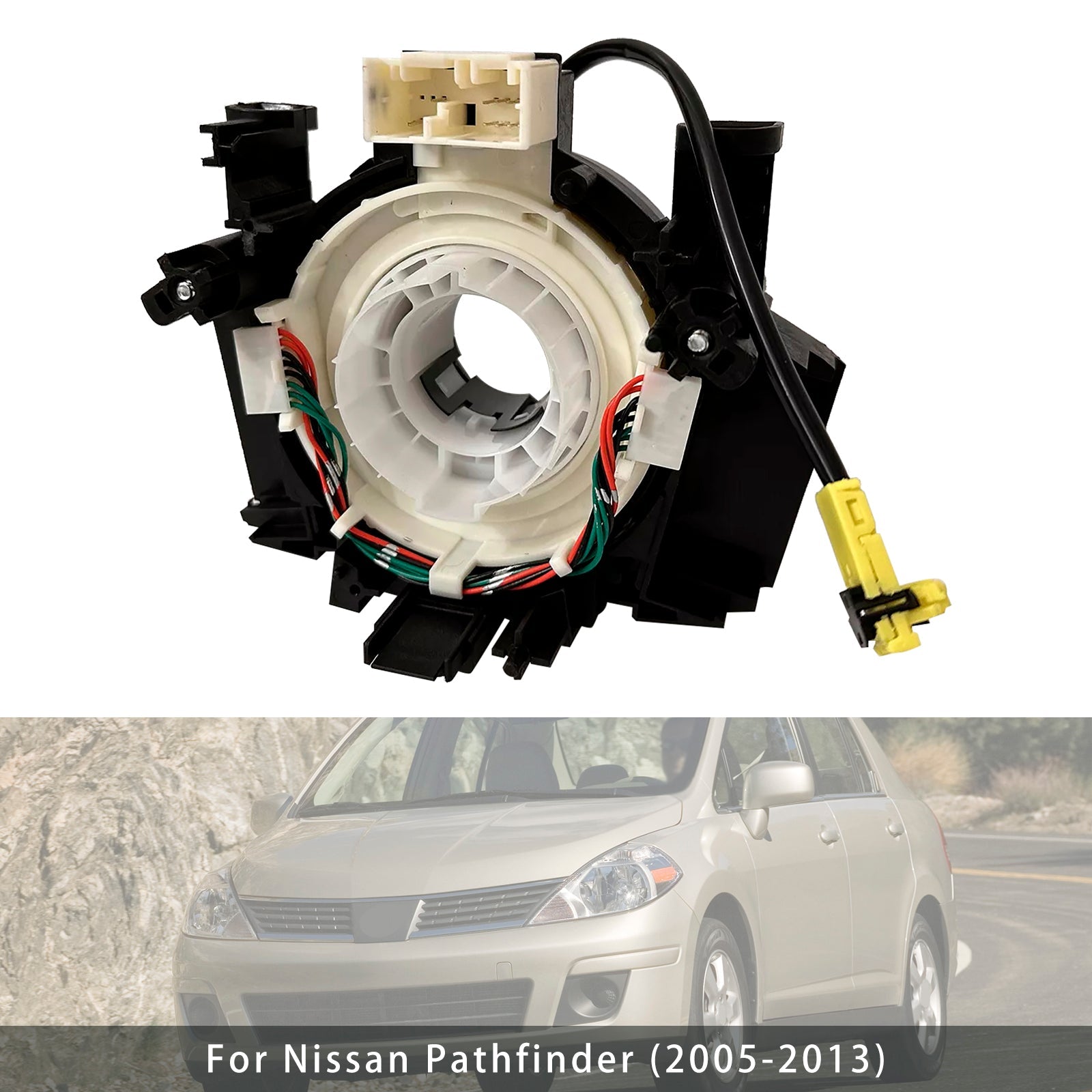 Spiral Cable Clock Spring 25567-EV06E For Pathfinder Versa Tiida 2006-2012