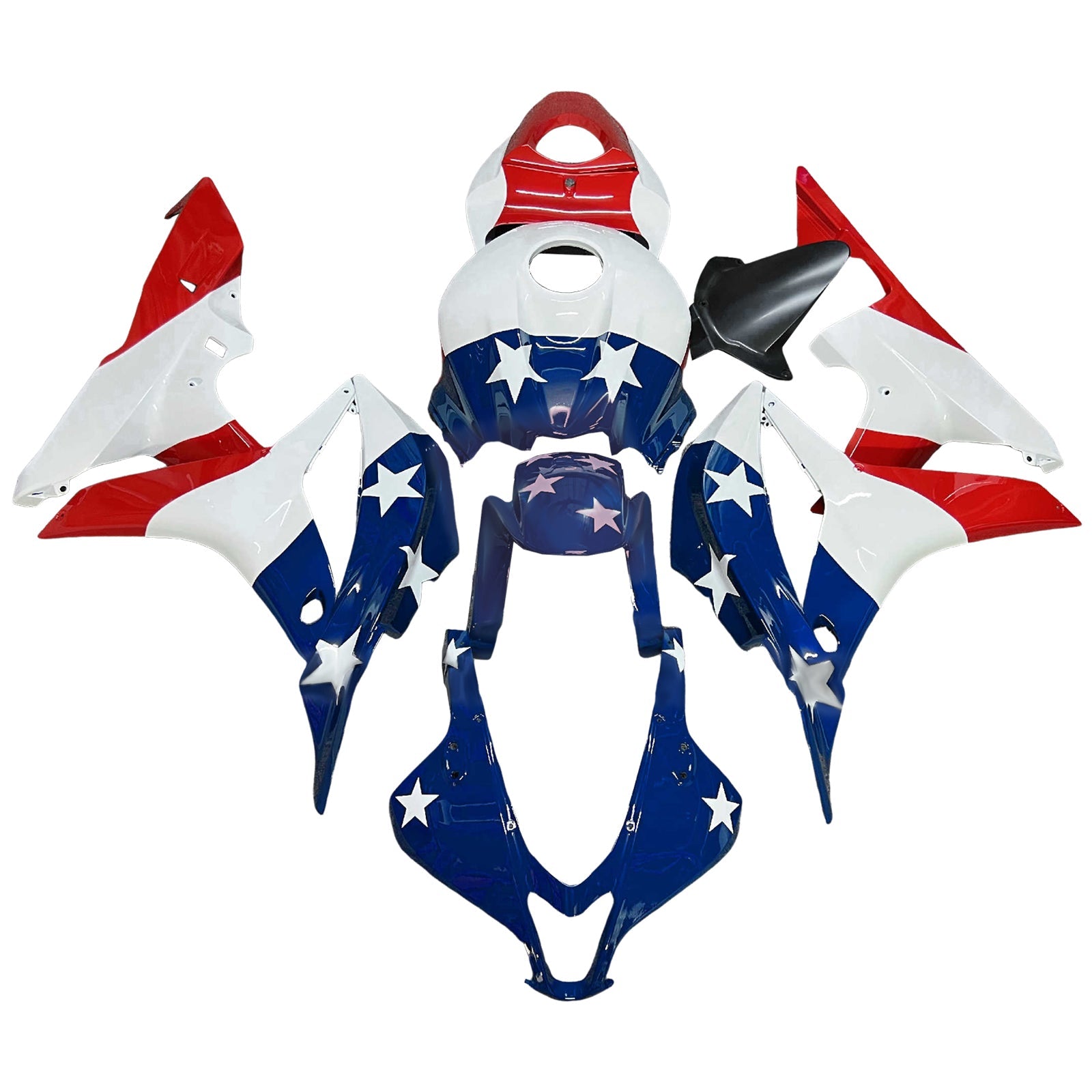 Injection Fairing Kit Bodywork Plastic ABS For Honda CBR600RR 2007-2008 F5