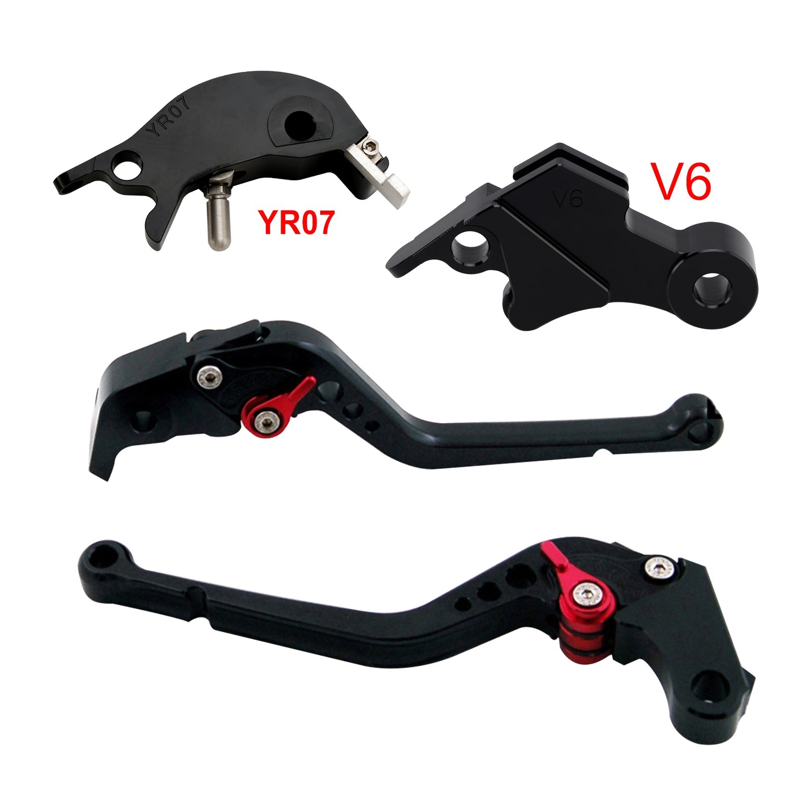 Long Clutch Brake Lever fit for YAMAHA XSR900 XSR900GP MT-09 MT-09SP 2024-2025