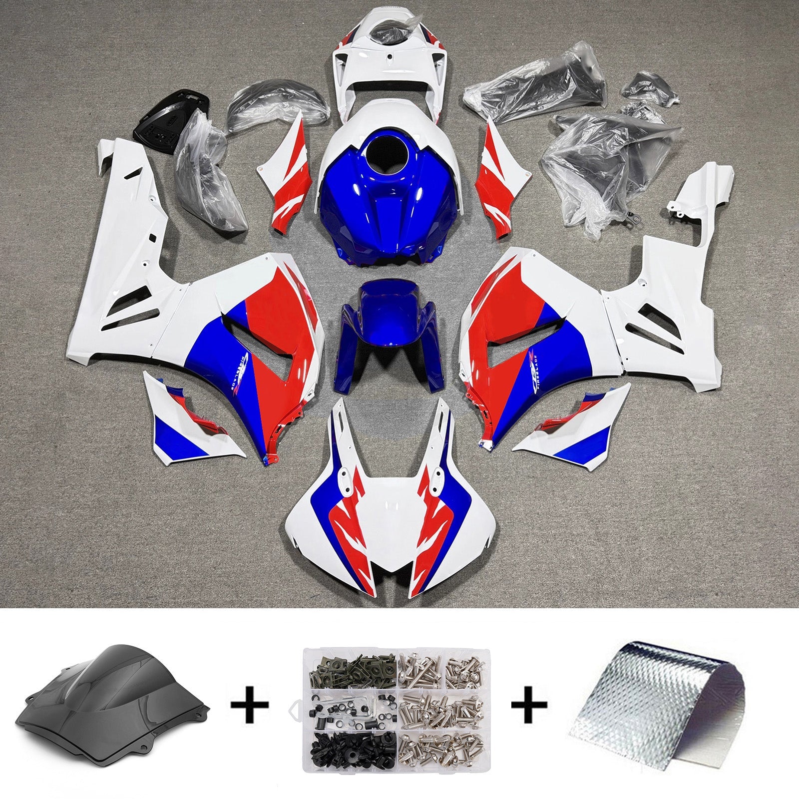 Injection Fairing Kit Bodywork Plastic ABS For Honda CBR600 RR 2024-2026