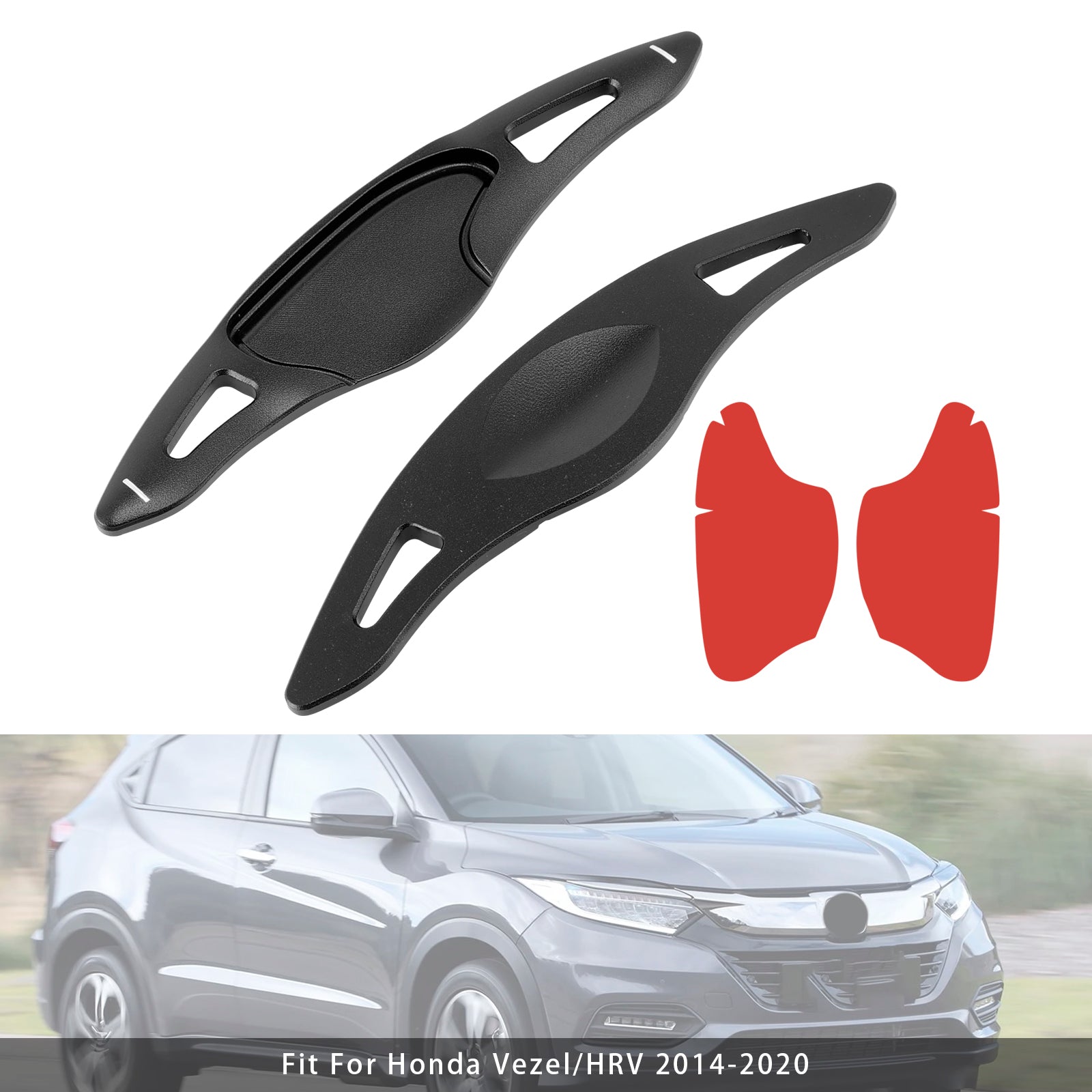 2014-2020 Honda FIT VEZEL HRV Steering Wheel Paddle Shifter Extension Aluminium
