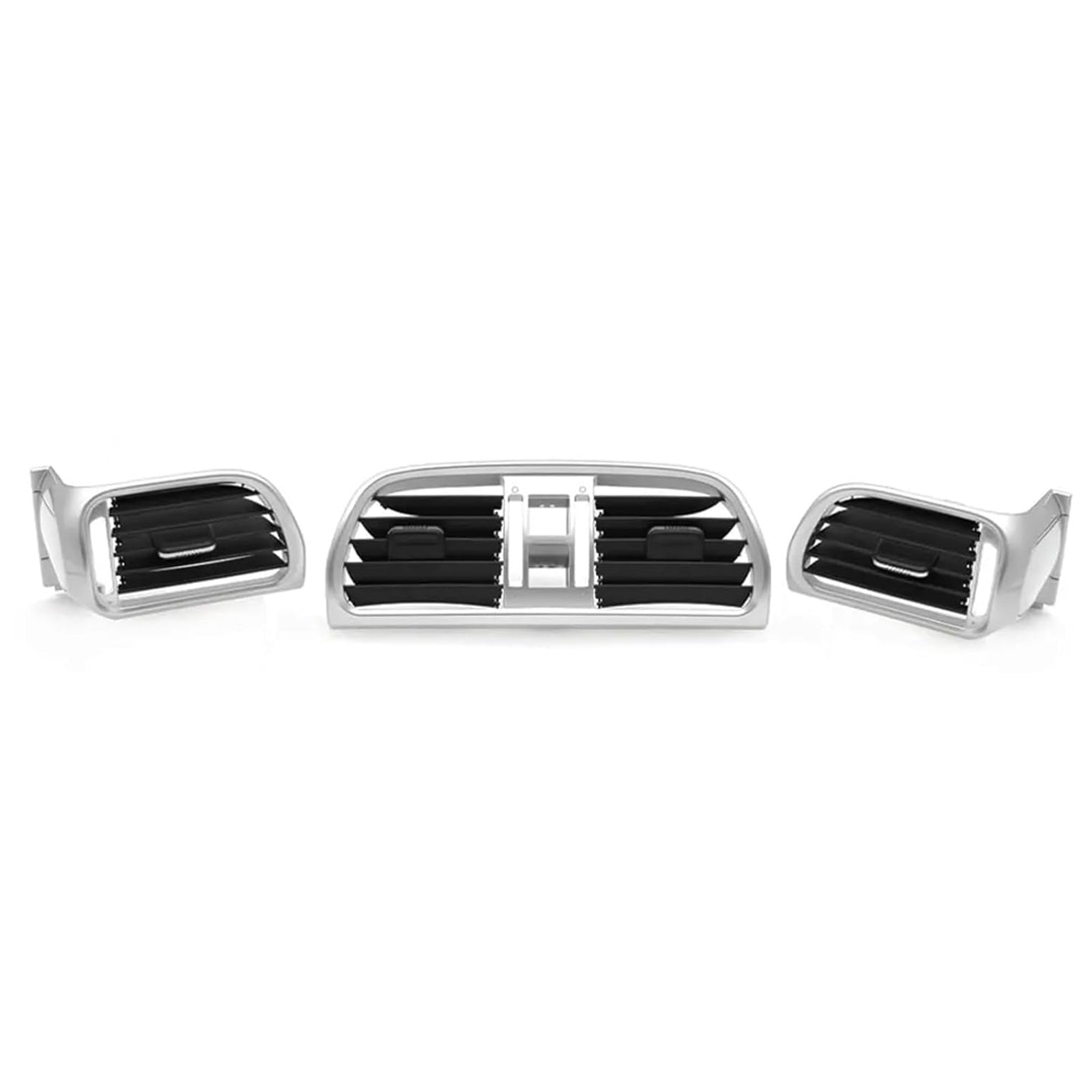 2004-2012 Porsche GT2 GT3 997 Left Right Central AC Vent Cover Silver 99755214105 99755213105 99755213205
