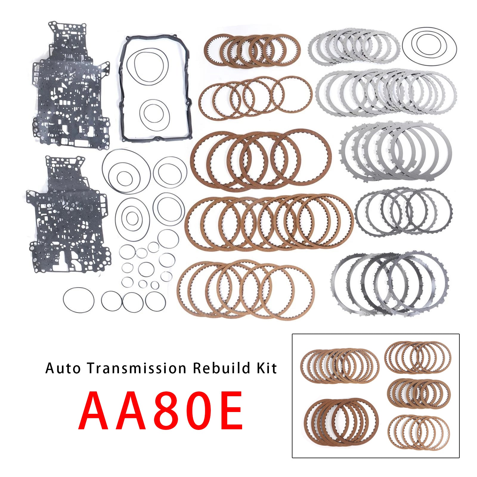 AA80E For Toyota GS460 LS460 4.6L AA80 Auto Transmission Overhaul Master Rebuild Kit
