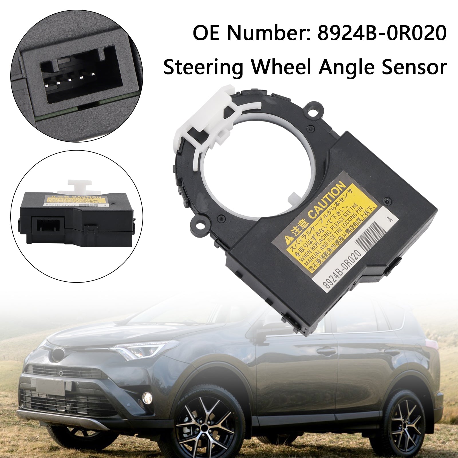 Steering Wheel Angle Sensor 8924B-0R020 For RAV4 Tacoma NX200t NX300 NX300h