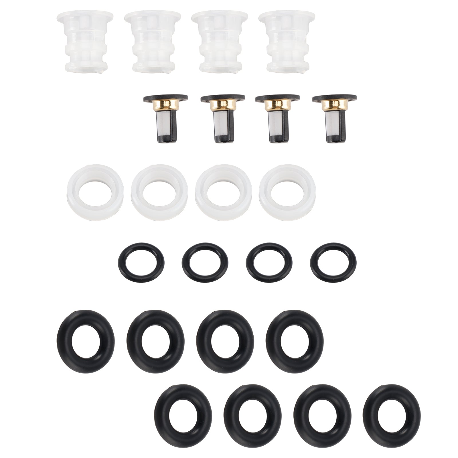 2002-2004 Acura RSX 2.0L-L4 4PCS Fuel injector rebuild kit 16450-PNE-G01