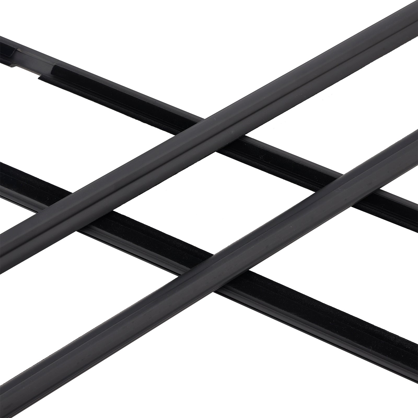 2008-2015 Toyota Land Cruiser LC 200 4PCS Door Glass Belt Outer Molding Weatherstrip 75710-60070