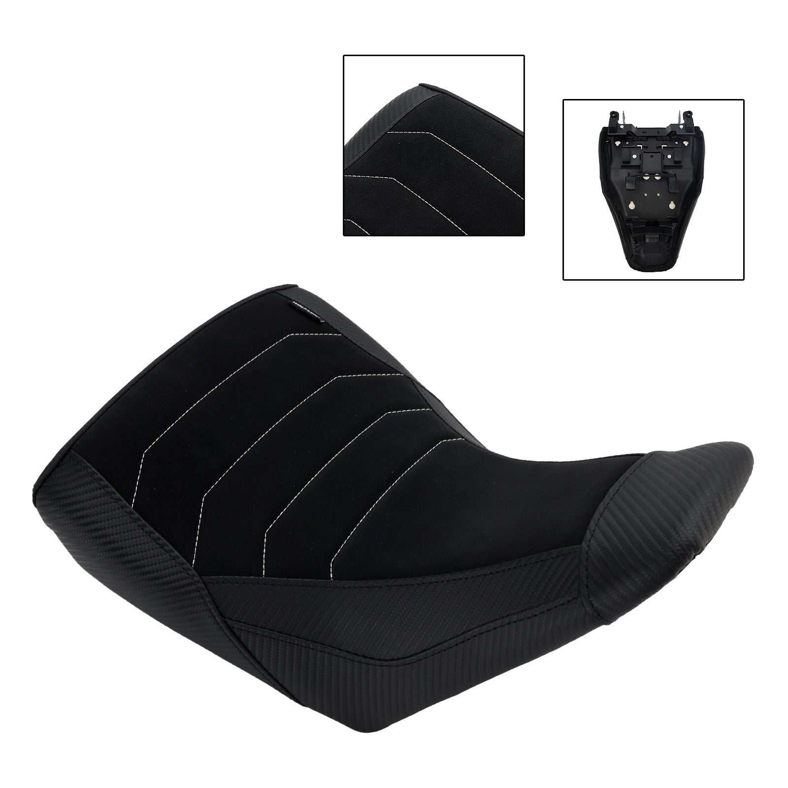 2023-2025 Suzuki V-Strom DL1050 Front Driver Seat Lower Raider Cushion Fit Red Yellow
