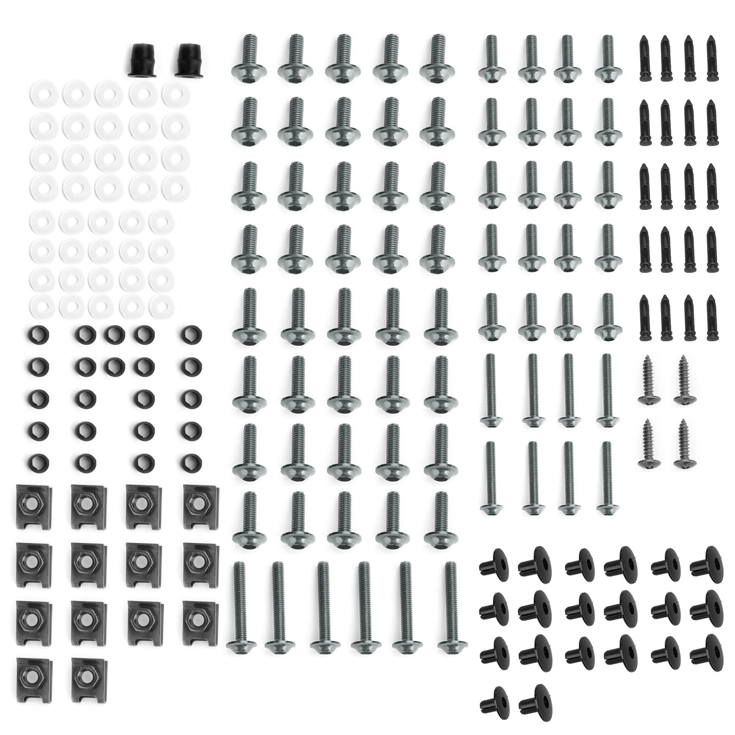 Yamaha YZF R6 R1 R25 R125 R3 T-MAX MT XJR Titanium Fairing Bolts Screws Kit