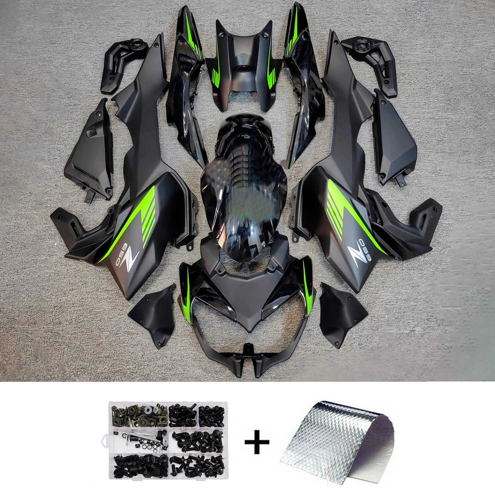 Injection Fairing Kit Bodywork Plastic ABS fit For Kawasaki Z650 2020-2025