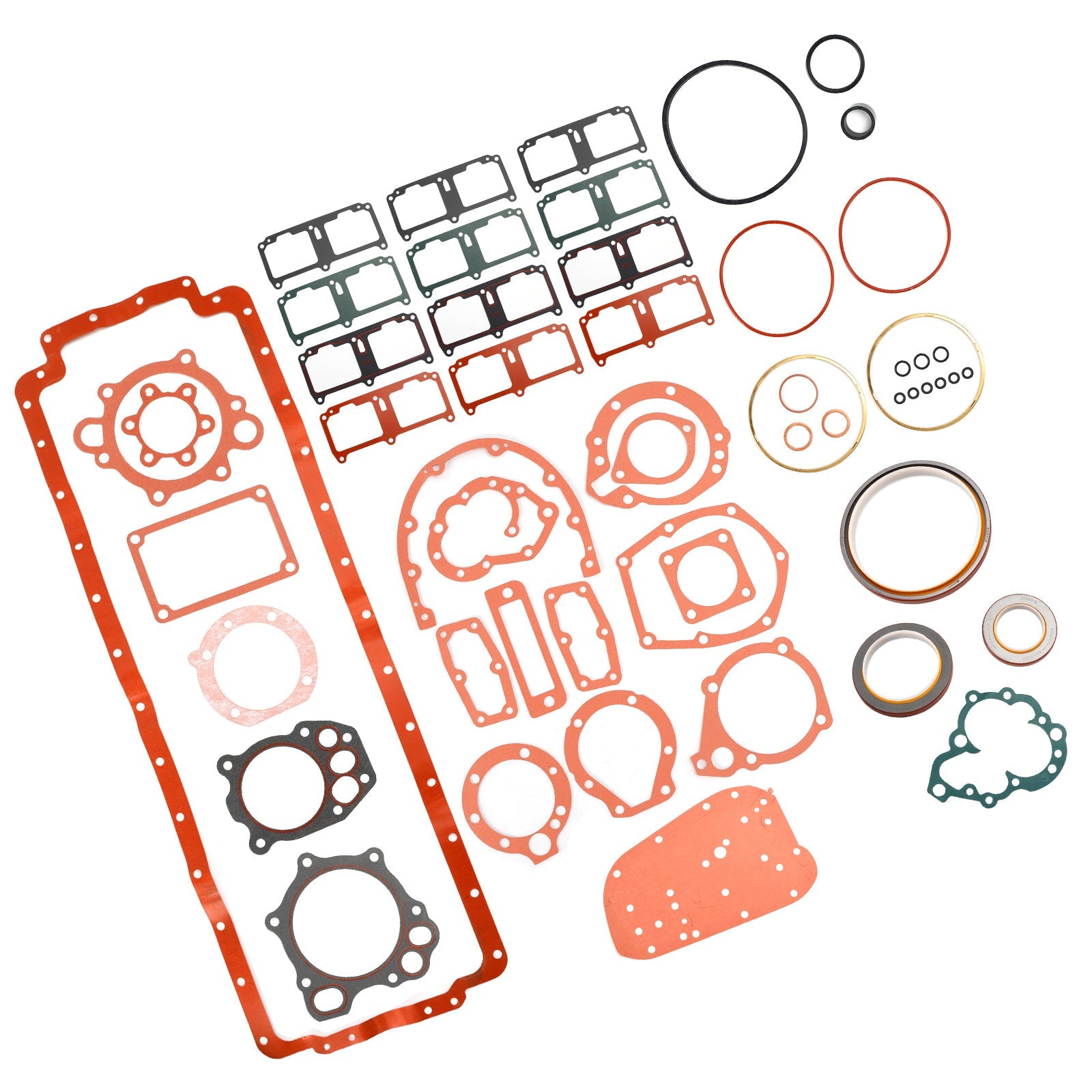 Lower Engine Gasket Set for Cummins NT855 Big Cams 1 2 & 3 3801468 3801235
