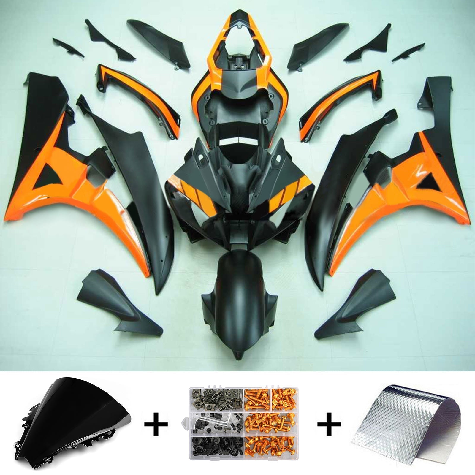 2006-2007 Yamaha YZF 600 R6 Fairing Kit Generic
