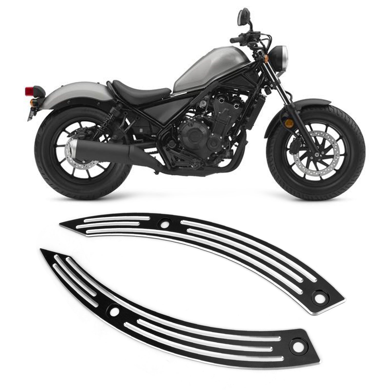 2017-2019 Honda REBEL CMX500 CMX300 Motorcycle Rear Fender Cover Trim Plate
