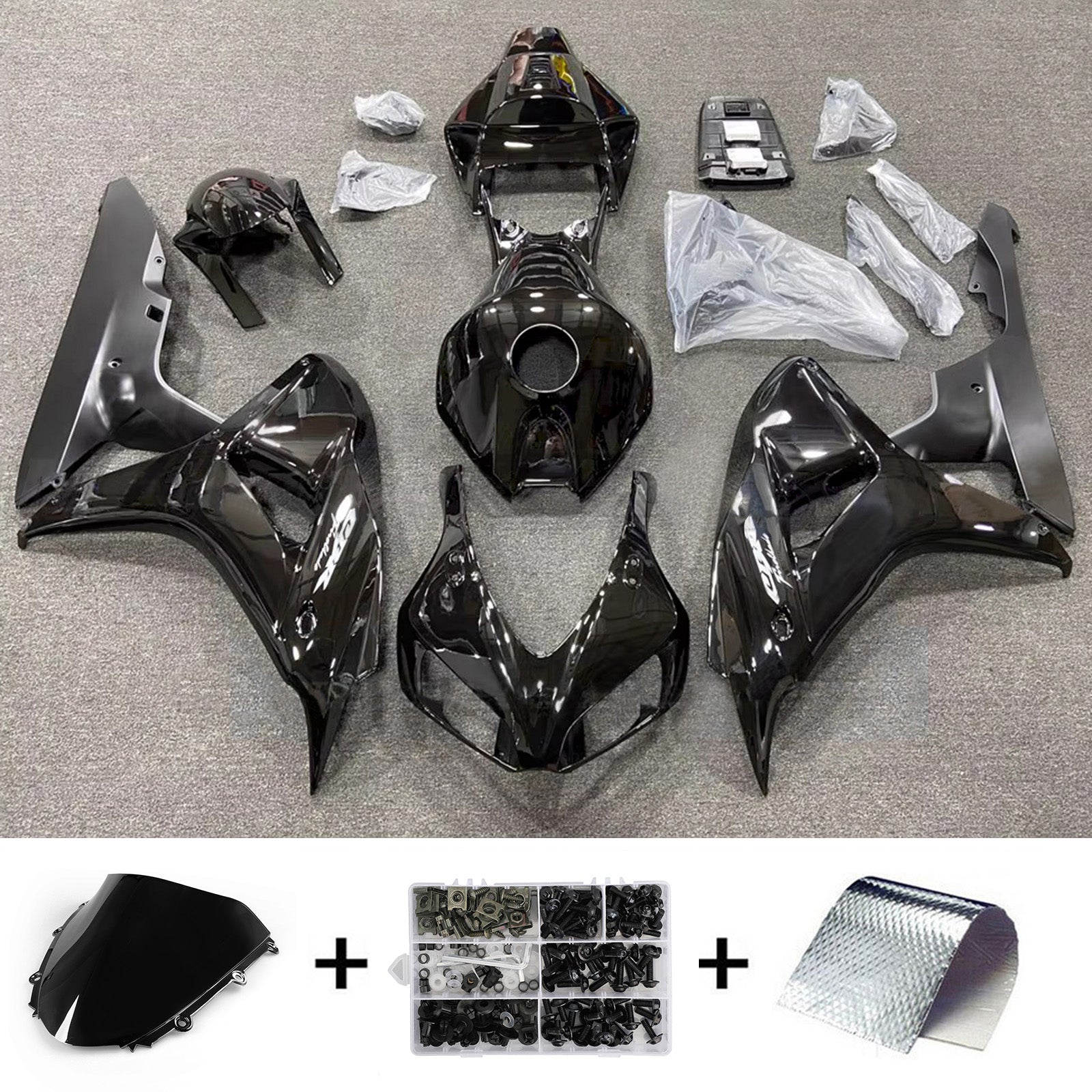 Injection Fairing Kit Bodywork Plastic ABS For Honda CBR1000RR 2006-2007