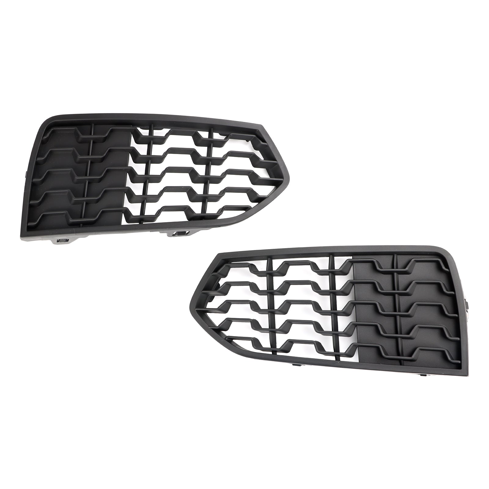 2014-2017 BMW 2-Series F23 Front Bumper M Fog Light Grilles Grill 2PCS