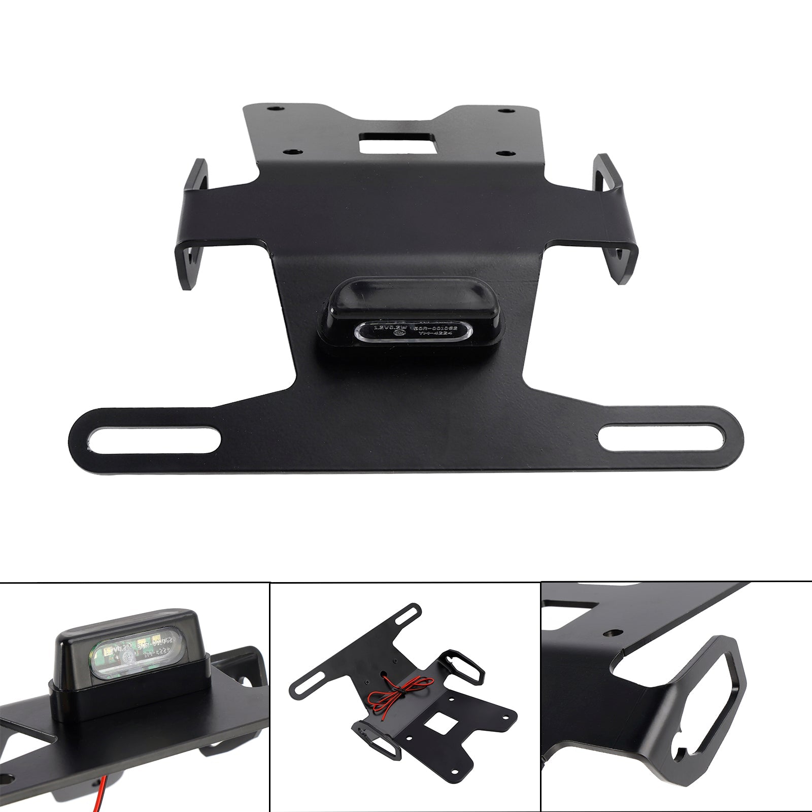 2022-2024 KAWASAKI Z650RS Steel License Plate Holder Frame Bracket