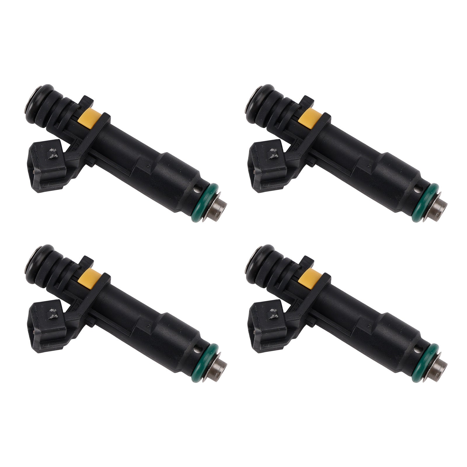 4Pcs Fuel Injector For Renault Twingo II 1.2 8V D7F 2007-2014 H8200552714