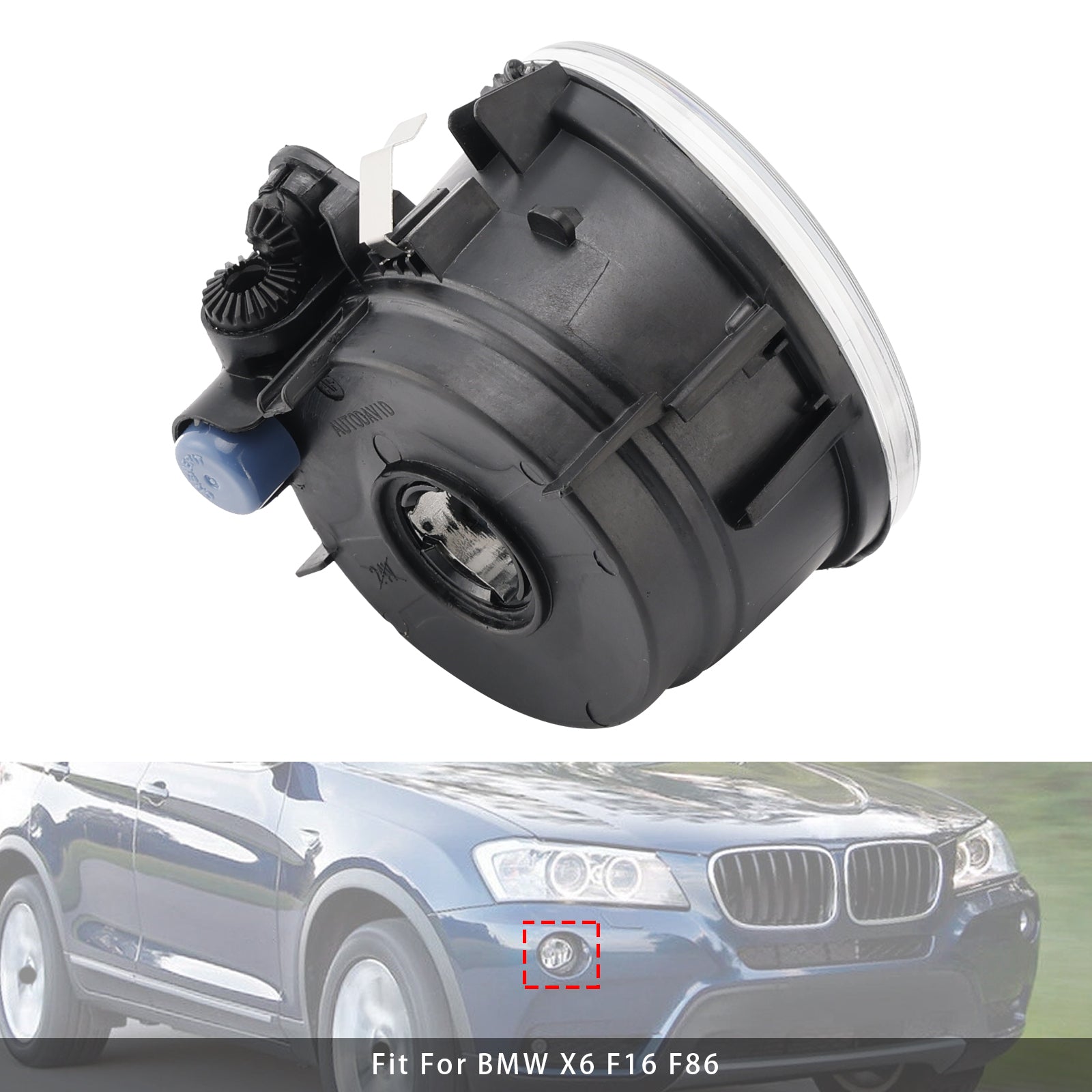 BMW X5 F15 F85 1 Pcs Front Right Fog Light Lamps Without Bulbs 63177238788