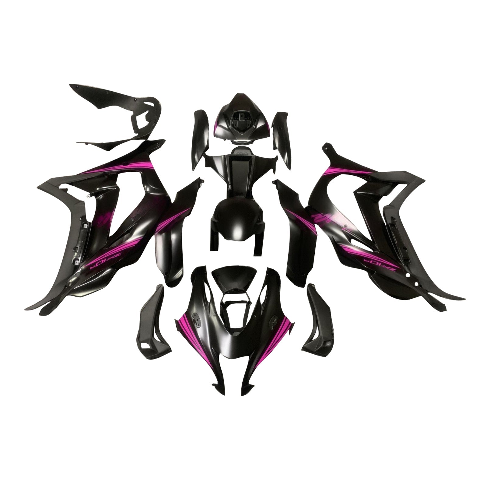 Injection Fairing Kit Bodywork Plastic ABS fit For Kawasaki ZX10R 2016-2020