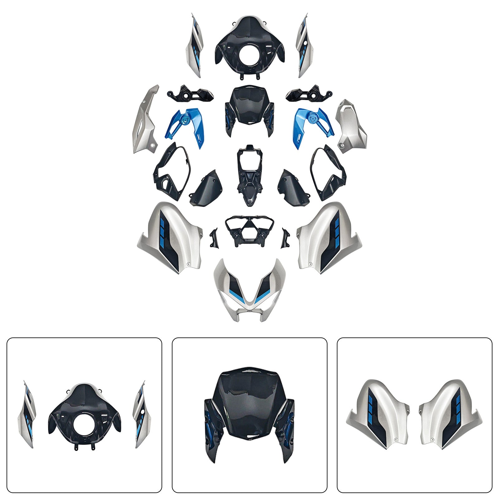 Injection Bodywork Fairing Kit for Kawasaki Z900 2025-2026