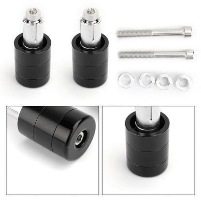 Anti Vibration 7/8" 22mm Handle Bar End Cap M6/M8 Bolt Weight Slider Reducing