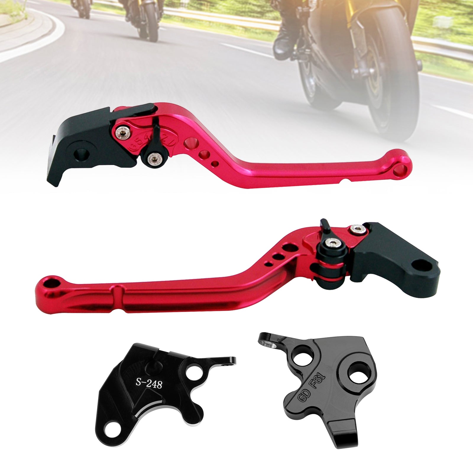 2008-2011 YAMAHA YZF R125 Long Clutch Brake Lever