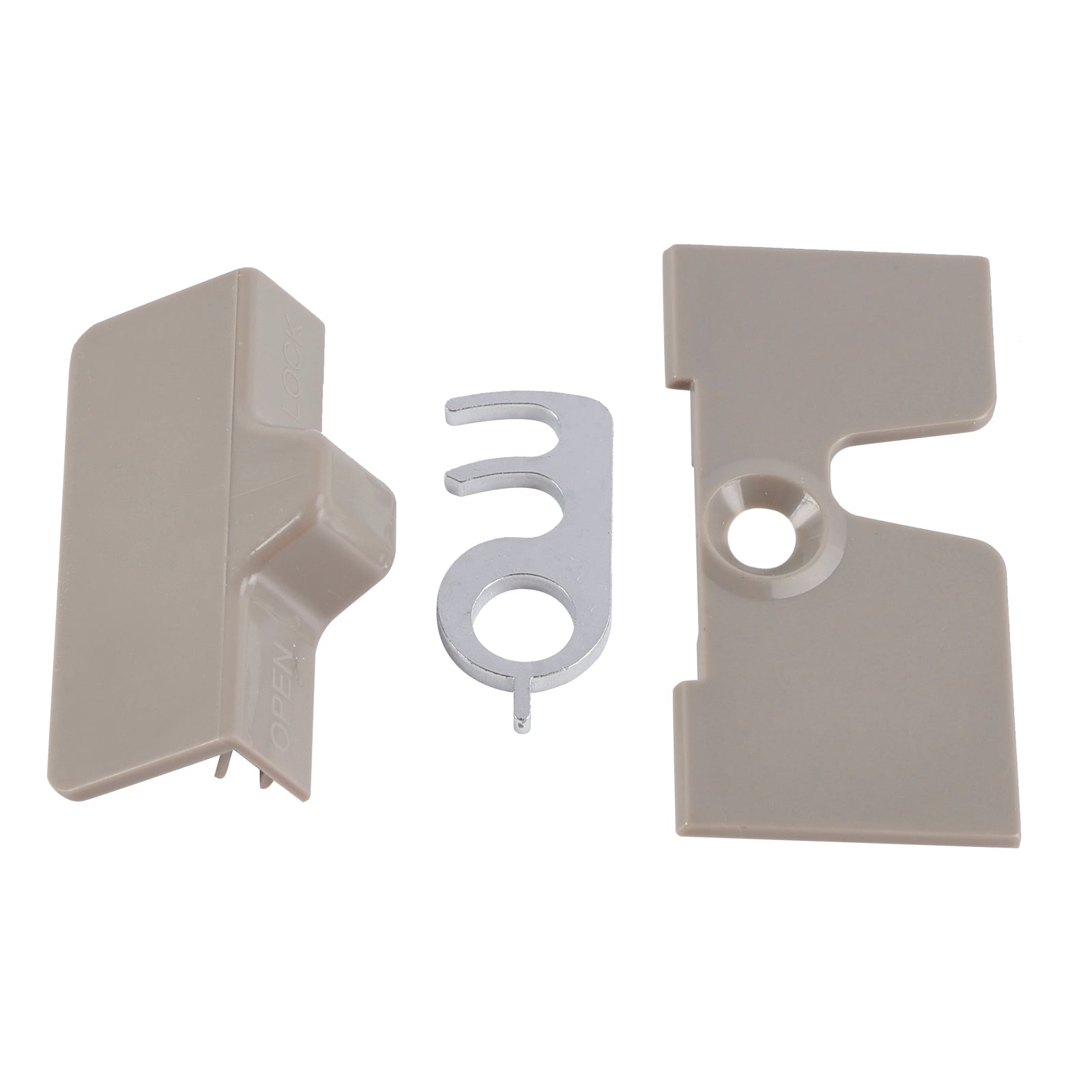 dometic Fridge door catch/lock + backing plate caravan/motorhome RV